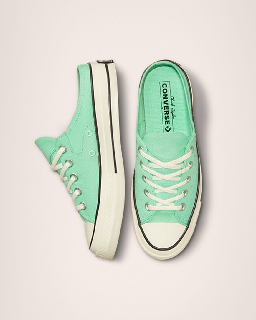 Tenisi Barbati Converse Chuck 70 Mule Verzi Negrii | RO URJLQ852